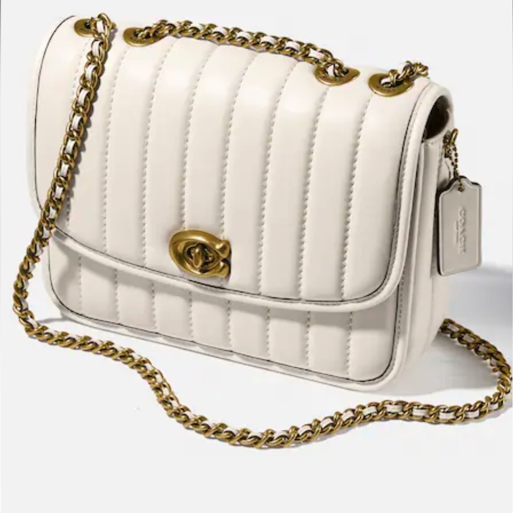 BRAND NEW Coach Madison Shoulder Bag With Quilting